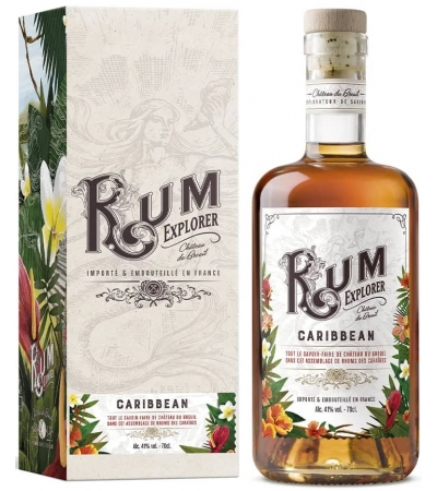 Ром Rhum Explorer Caribbean в коробке 0,7л
